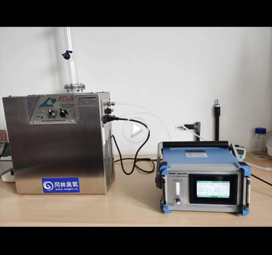 耐5kg高压板式臭氧发生器试验 